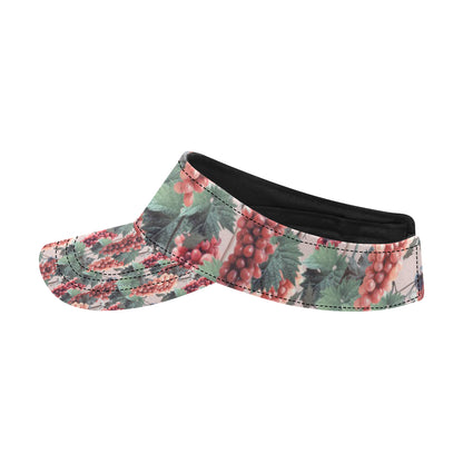 Grape Pattern Print Design GP01 Unisex Sun Visor