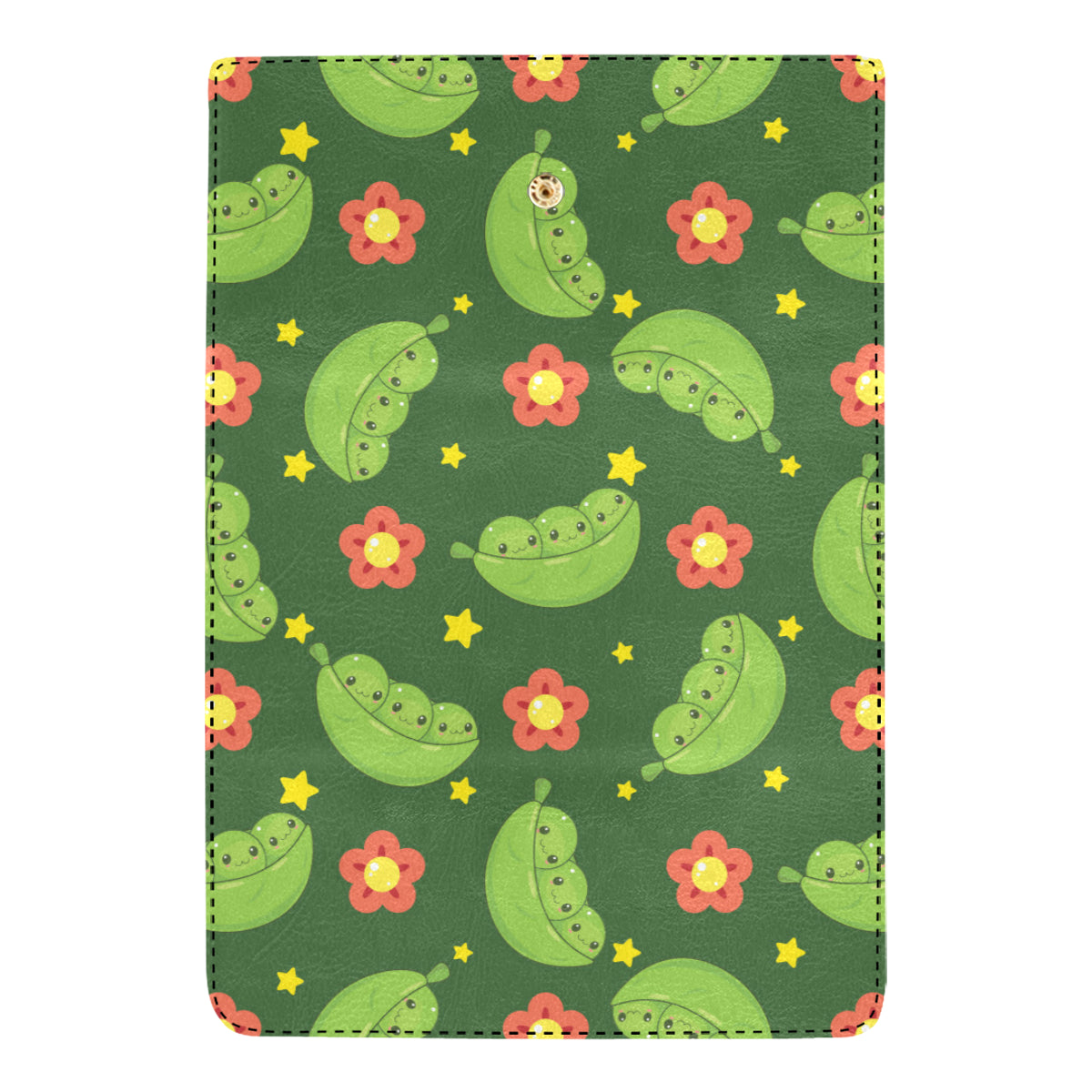Peas Pattern Print Design A01 Women's Trifold Wallet