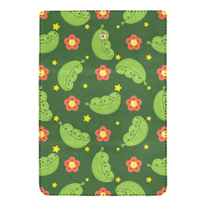 Peas Pattern Print Design A01 Women's Trifold Wallet
