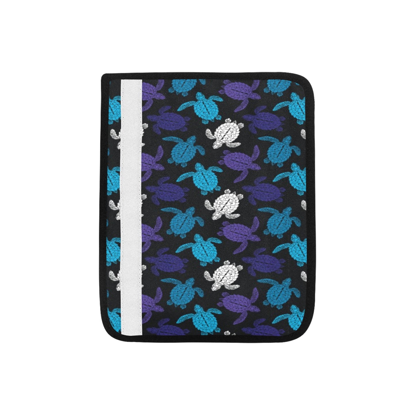 Sea Turtle Print Design LKS306 Car Seat Belt Cover