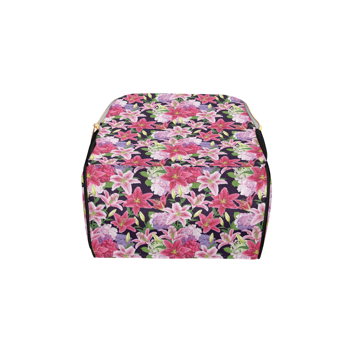 Lily Pattern Print Design LY017 Diaper Bag Backpack
