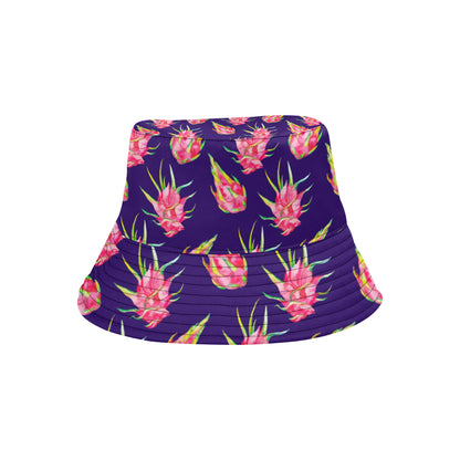 Dragonfruit Pattern Print Design DF02 Unisex Bucket Hat