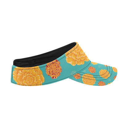 Marigold Pattern Print Design 02 Unisex Sun Visor