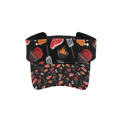 Barbecue Pattern Print Design 04 Unisex Sun Visor