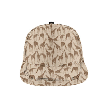 Giraffe Pattern Design Print Snapback Cap