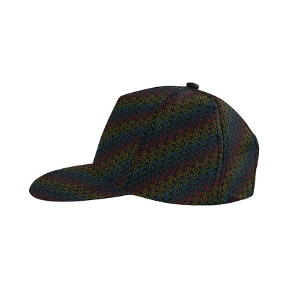 Chakra Colorful Symbol Pattern Snapback Cap