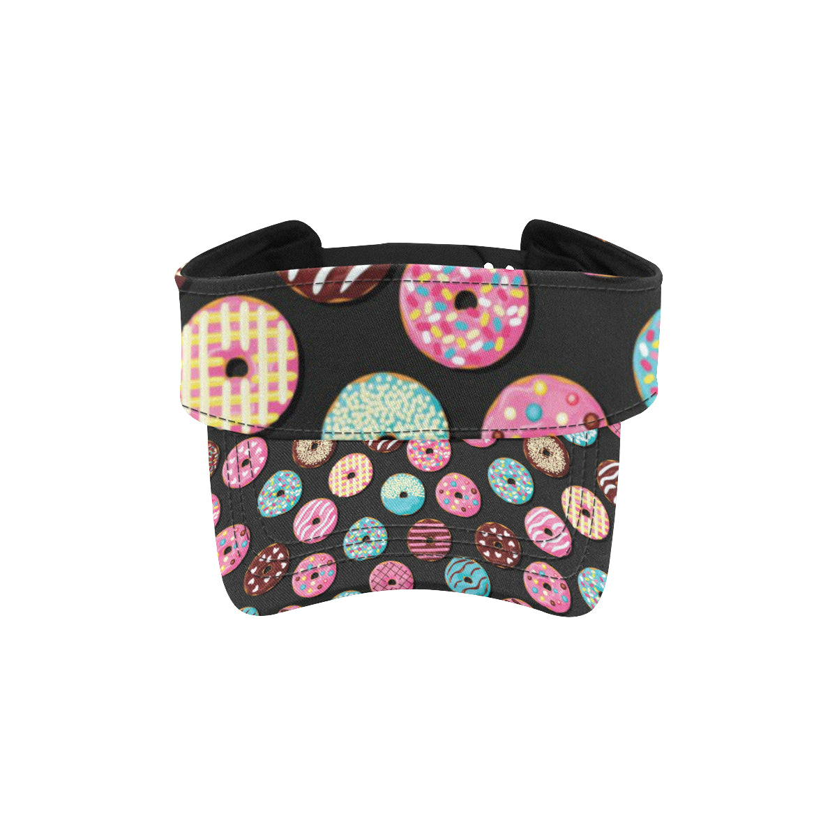 Donut Pattern Print Design DN02 Unisex Sun Visor
