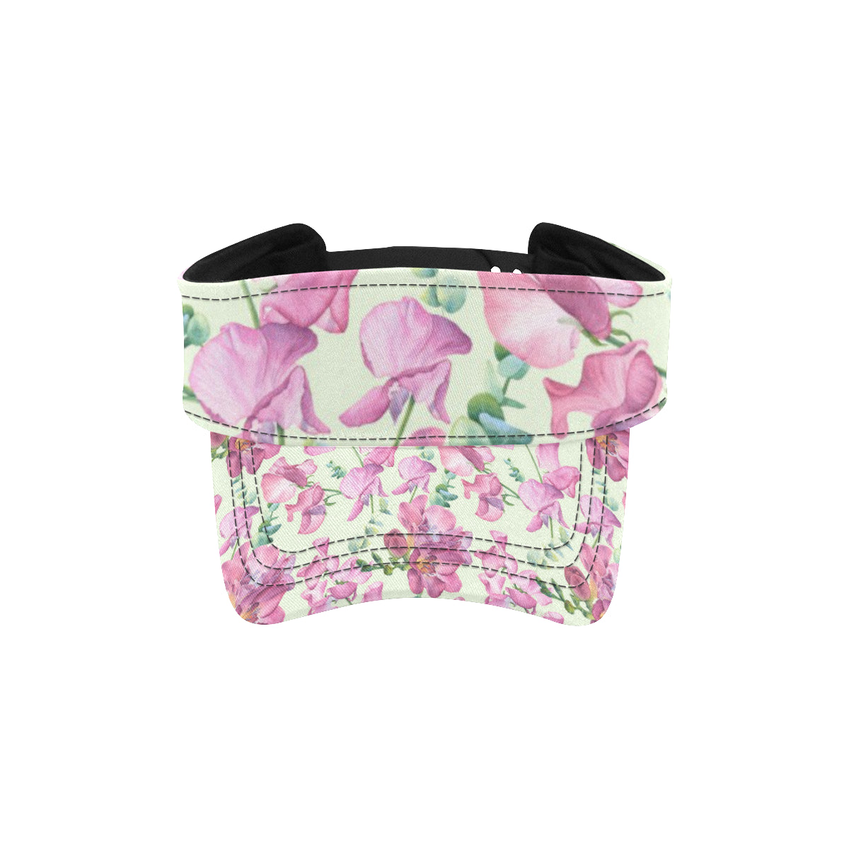 Peony Pattern Print Design PE011 Unisex Sun Visor