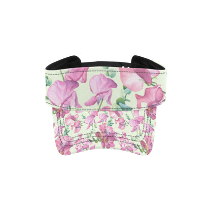 Peony Pattern Print Design PE011 Unisex Sun Visor