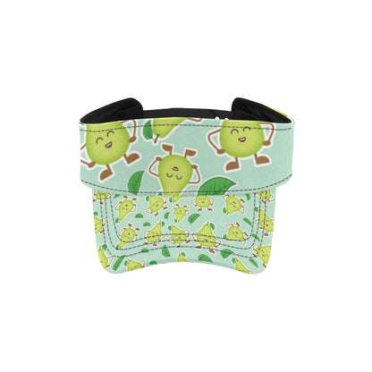 Avocado Pattern Print Design AC011 Unisex Sun Visor