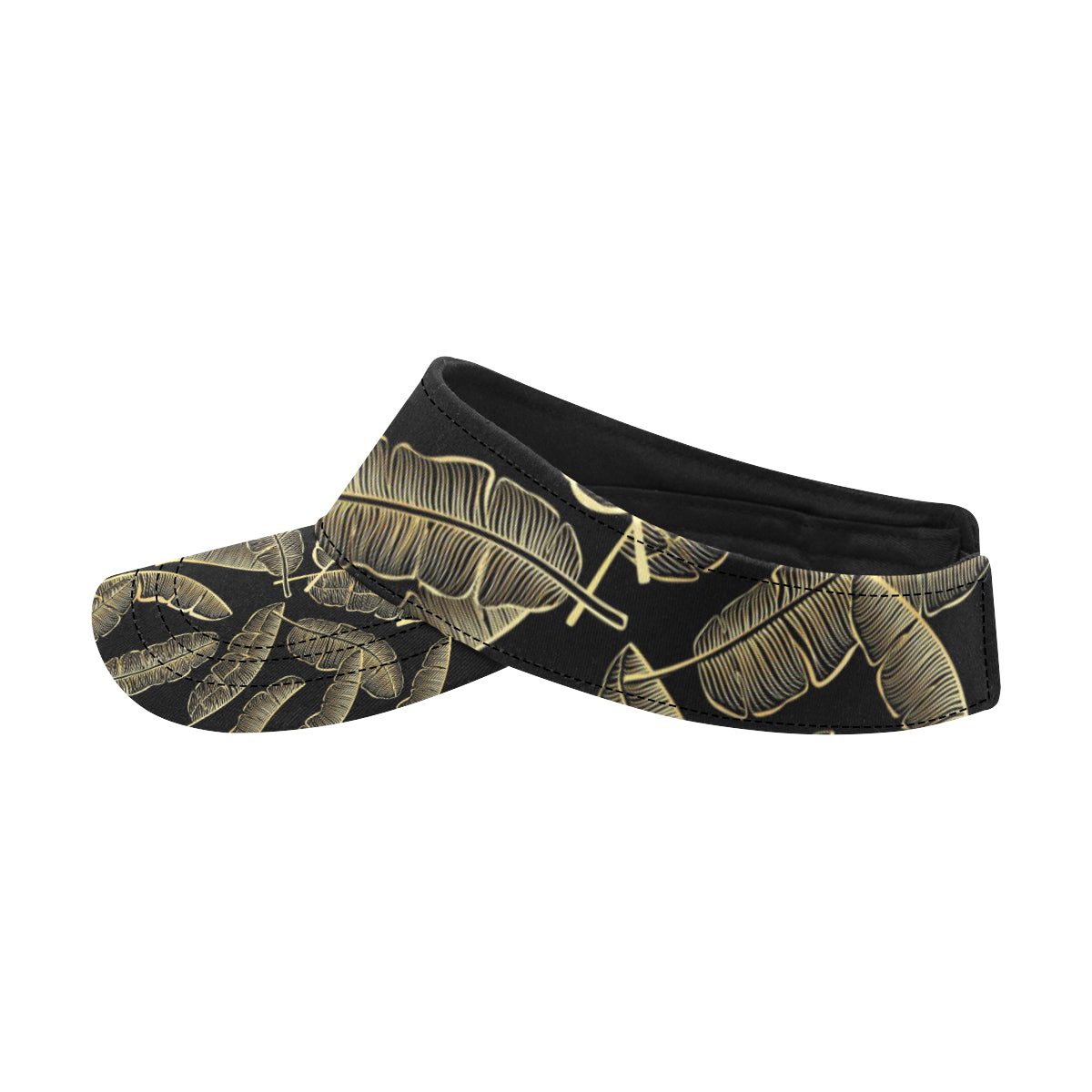 Banana Leaf Pattern Print Design BL07 Unisex Sun Visor