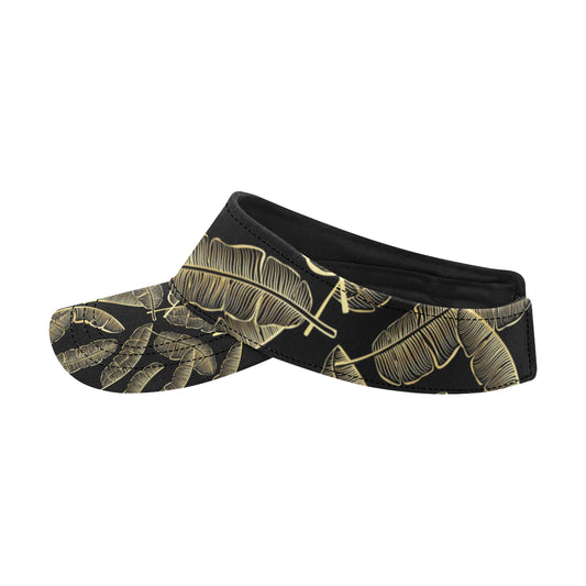 Banana Leaf Pattern Print Design BL07 Unisex Sun Visor