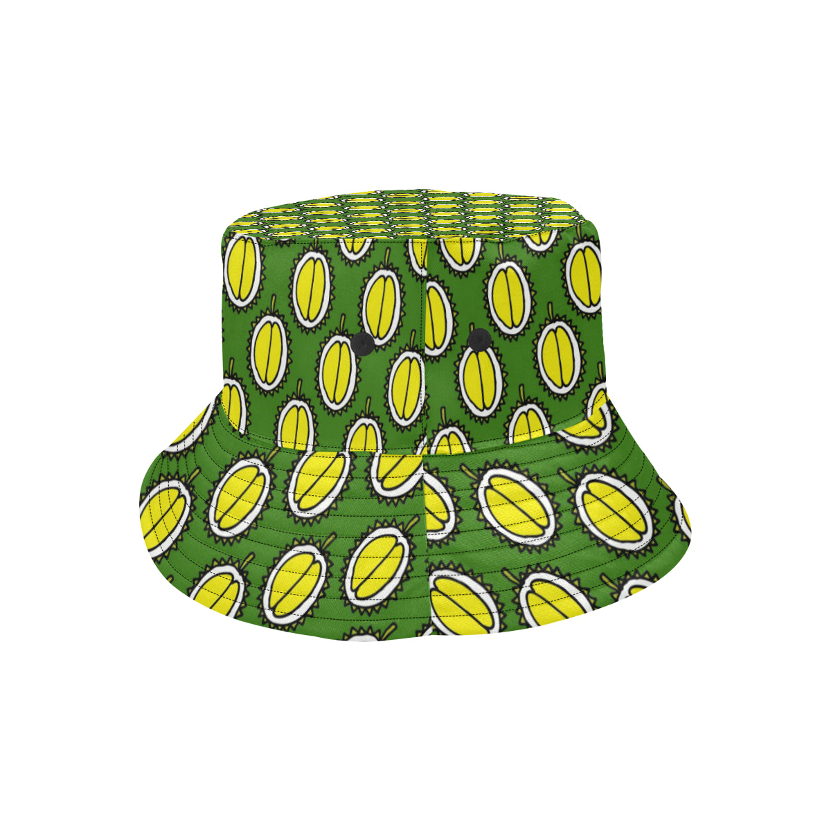 Durian Pattern Print Design DR01 Unisex Bucket Hat