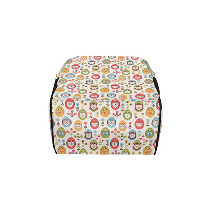 Easter Eggs Pattern Print Design RB011 Diaper Bag Backpack