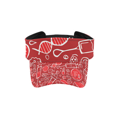 Phlebotomist Pattern Print Design A02 Unisex Sun Visor