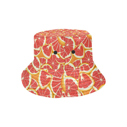 Grapefruit Pattern Print Design GF02 Unisex Bucket Hat