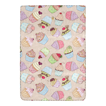 Cupcake Pattern Print Design CP06 Women's Trifold Wallet