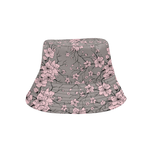 Cherry Blossom Pattern Print Design CB05 Unisex Bucket Hat
