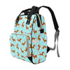 Reindeer Print Design LKS403 Diaper Bag Backpack