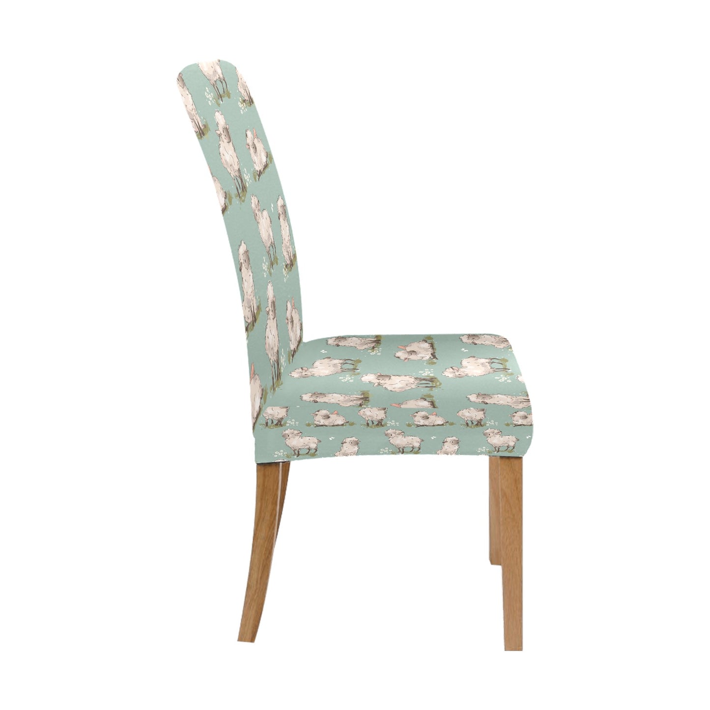 Sheep Print Design LKS405 Dining Chair Slipcover