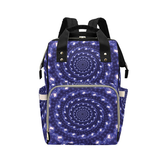 Vortex Print Design LKS305 Diaper Bag Backpack