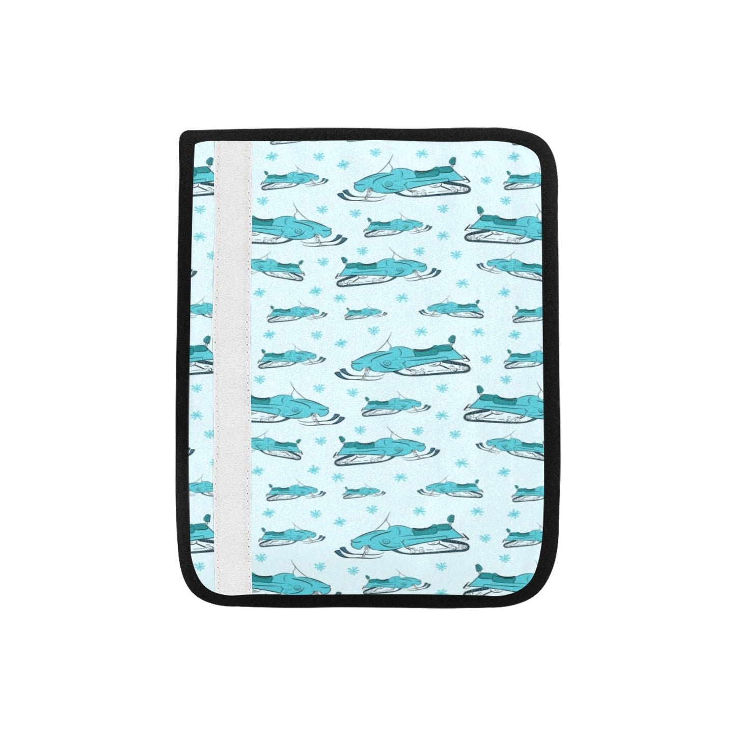 Snowmobile Print Design LKS301 Car Seat Belt Cover