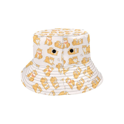 Shiba Inu Print Design LKS308 Unisex Bucket Hat