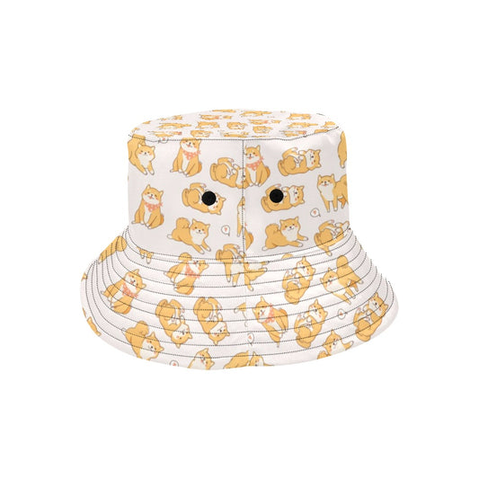 Shiba Inu Print Design LKS308 Unisex Bucket Hat