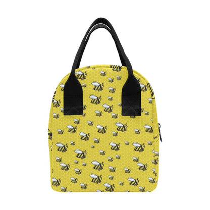 Bee Cute Print Design LKS308 Insulated Lunch Bag