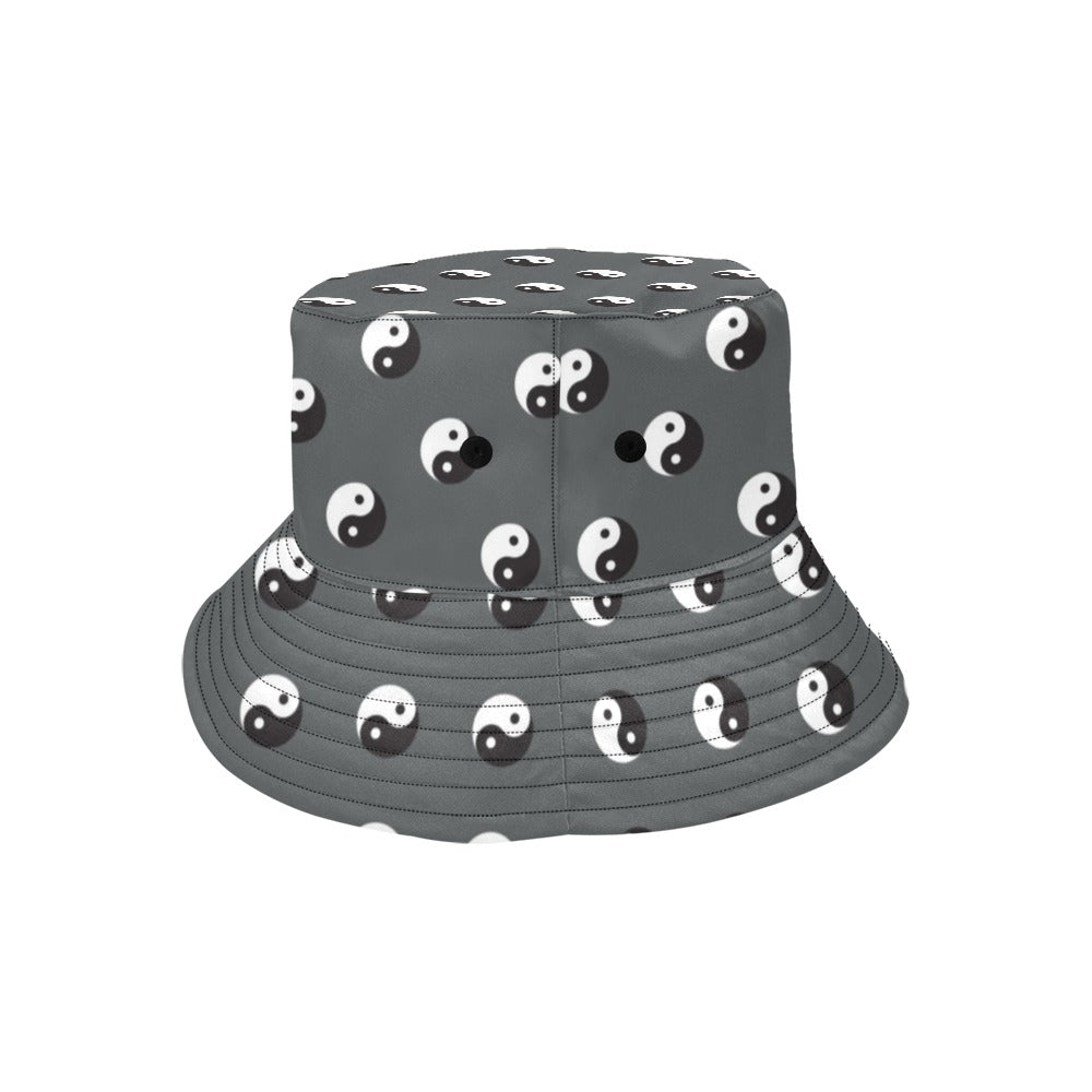 Yin Yang Print Design LKS303 Unisex Bucket Hat