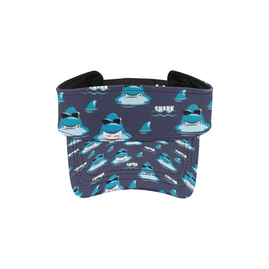 Shark Print Design LKS309 Unisex Sun Visor