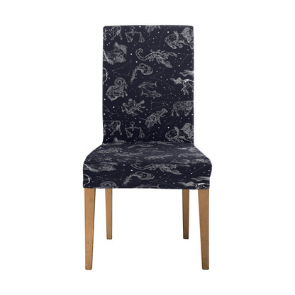 Zodiac Print Design LKS304 Dining Chair Slipcover
