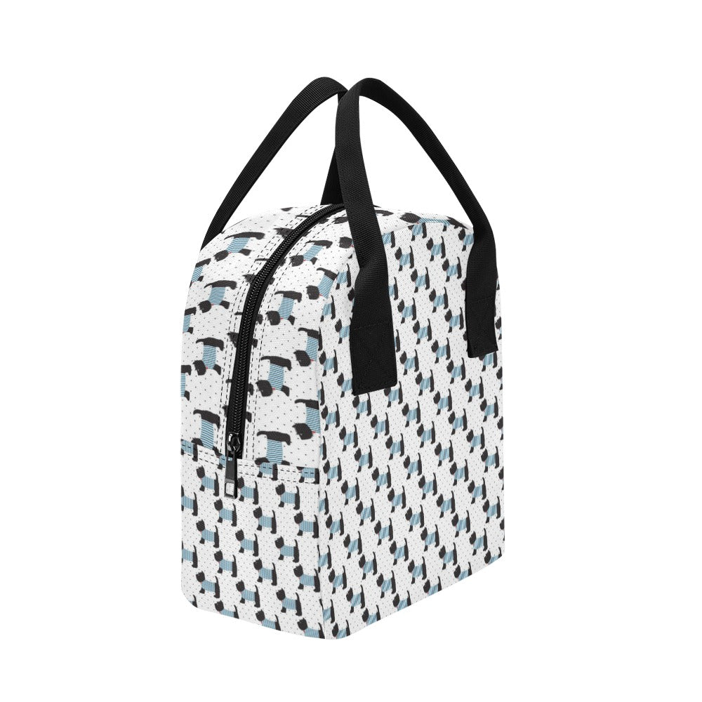 Scottish Terriers Print Design LKS3012 Insulated Lunch Bag