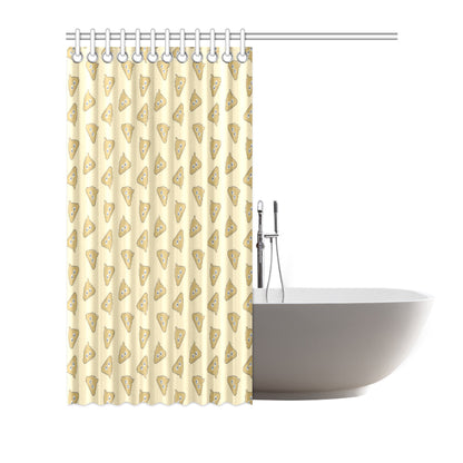 Poop Emoji Pattern Print Design A02 Shower Curtain