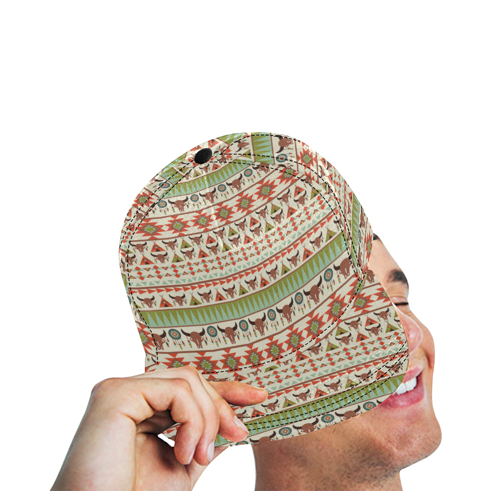 American indian Ethnic Pattern Snapback Cap