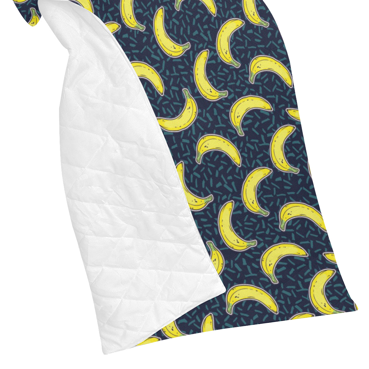 Banana Pattern Print Design BA09 Premium Quilt