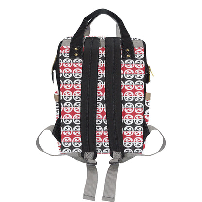 Maori Classic Themed Design Print Diaper Bag Backpack