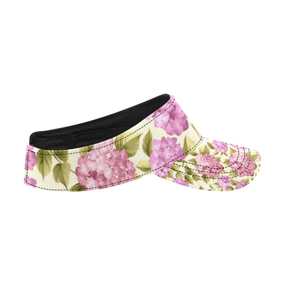Hydrangea Pattern Print Design HD05 Unisex Sun Visor