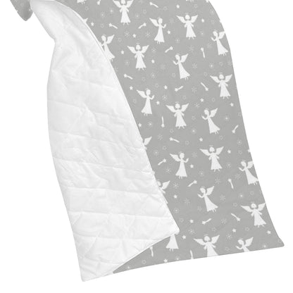 Angel Pattern Print Design 03 Premium Quilt