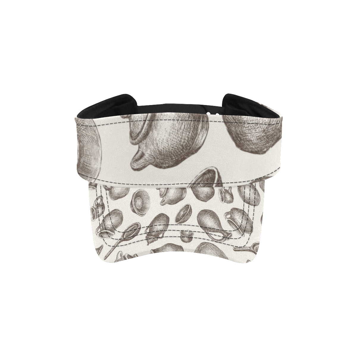 Pottery Pattern Print Design A01 Unisex Sun Visor