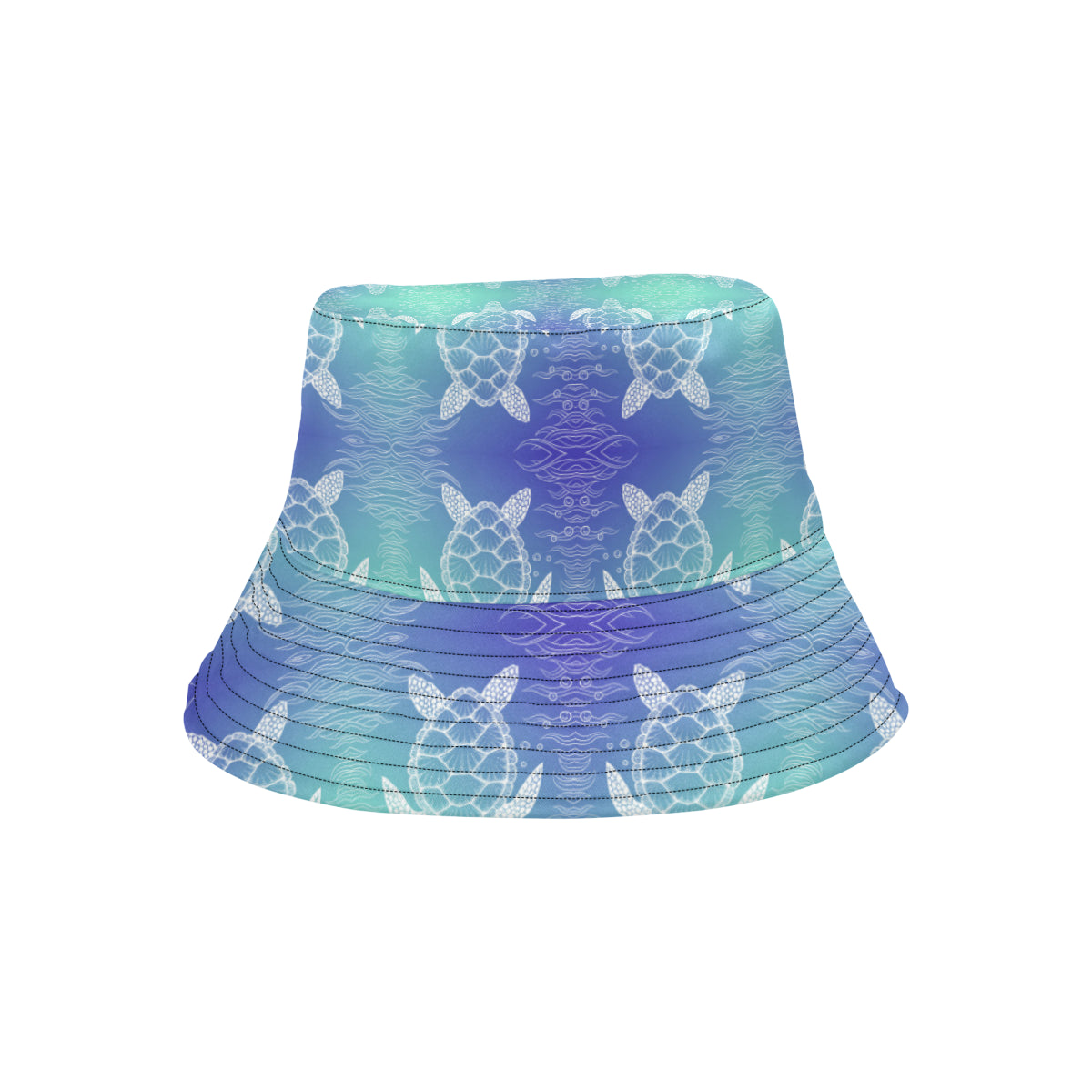 Sea Turtle Draw Unisex Bucket Hat
