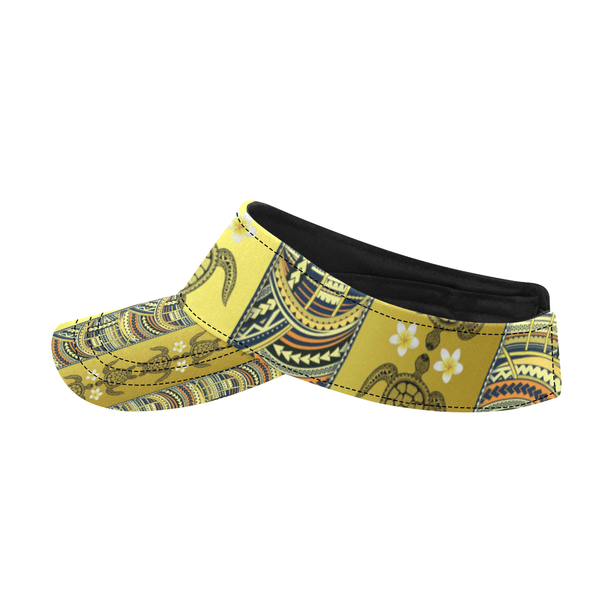 Polynesian Turtle Hawaiian Design Print Unisex Sun Visor