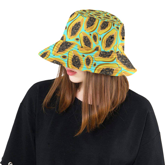 Papaya Pattern Print Design PP03 Unisex Bucket Hat