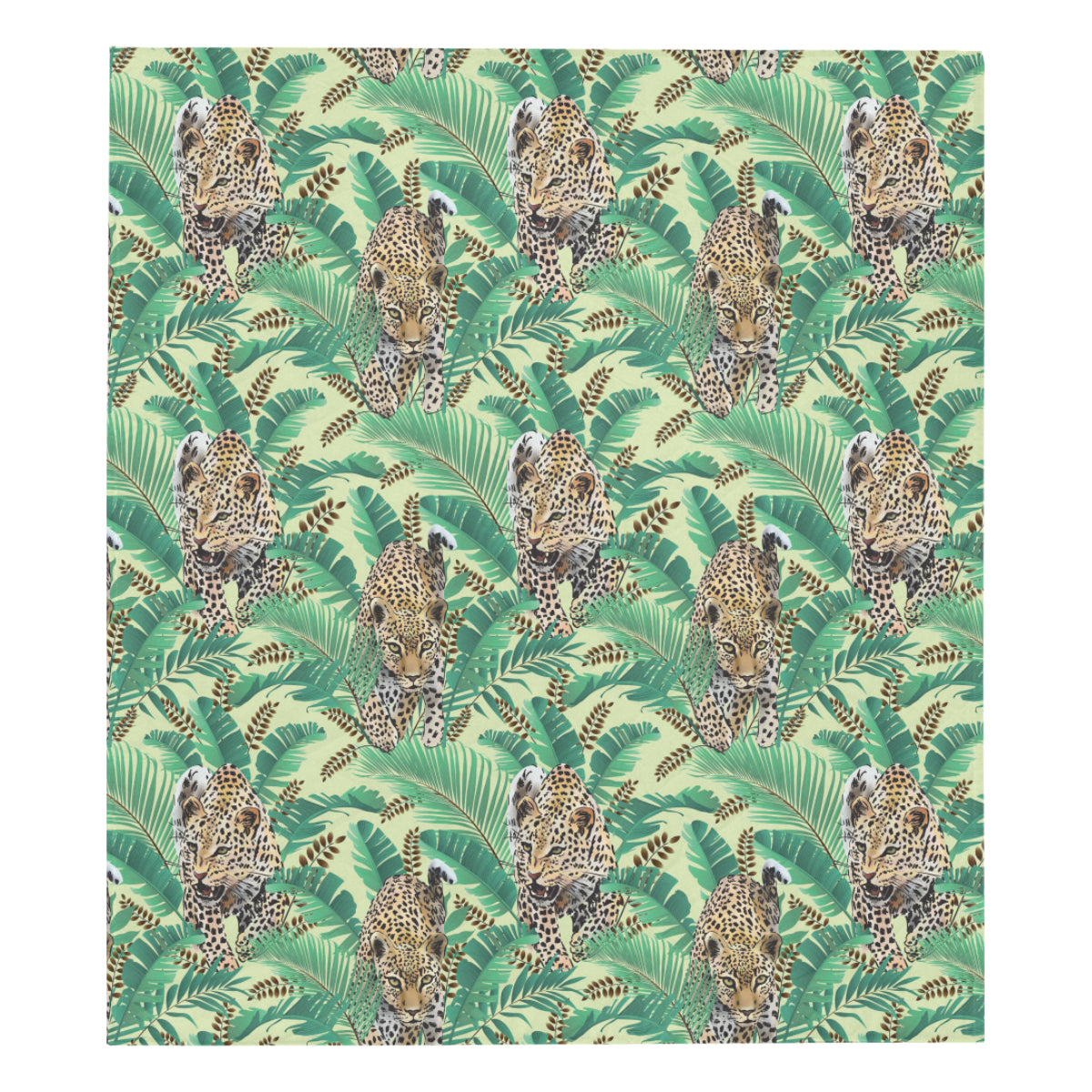 Leopard Pattern Print Design 03 Premium Quilt