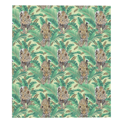 Leopard Pattern Print Design 03 Premium Quilt