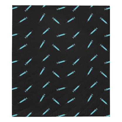 Phlebotomist Pattern Print Design A04 Premium Quilt