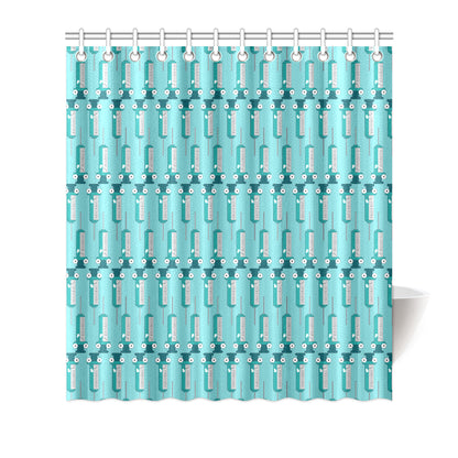 Phlebotomist Concept Design Shower Curtain
