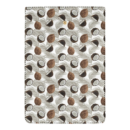Coconut Pattern Print Design CN03 Women's Trifold Wallet