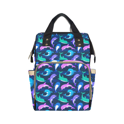 Dolphin Baby Diaper Bag Backpack