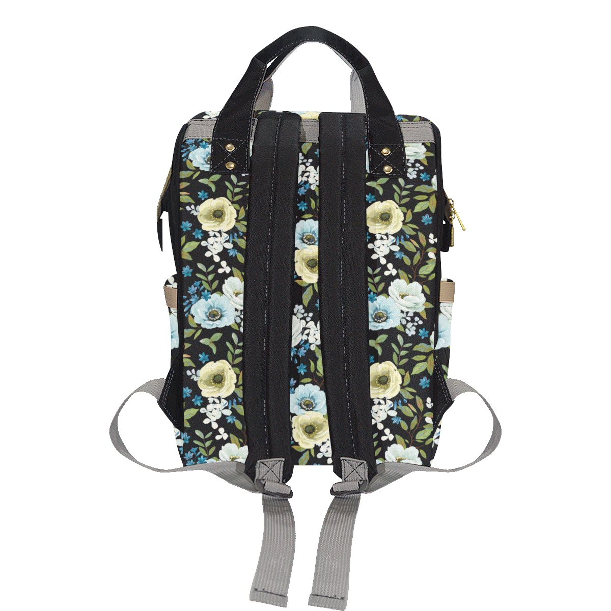 Anemone Pattern Print Design AM03 Diaper Bag Backpack